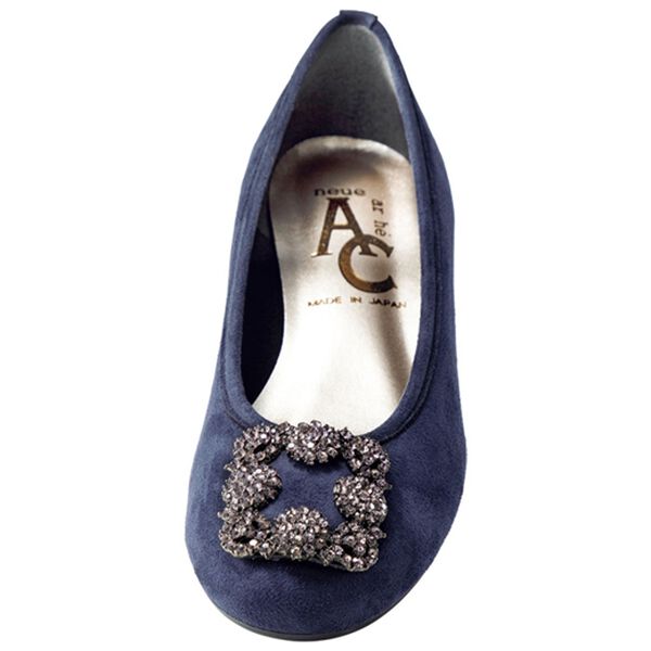 BELLUNA（ベルーナ）の「キラッとモチーフ日本製パンプス（パンプス）」｜ネイビー