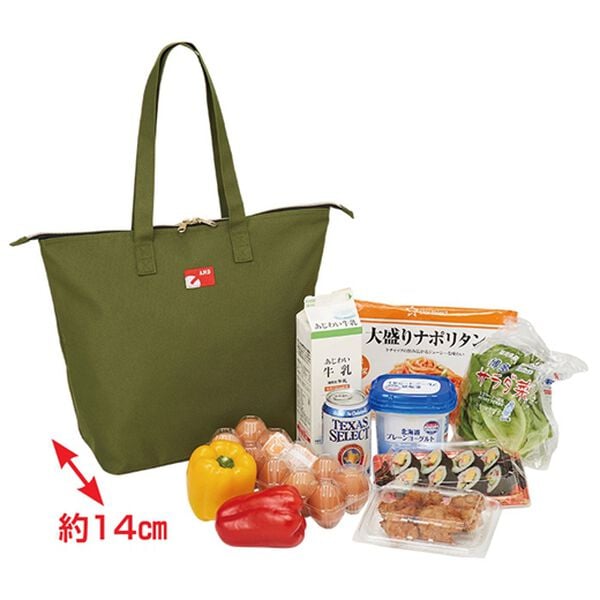 「コンパクトに畳める保冷温買い物バッグ（エコバッグ・保冷保温バッグ）」｜詳細画像