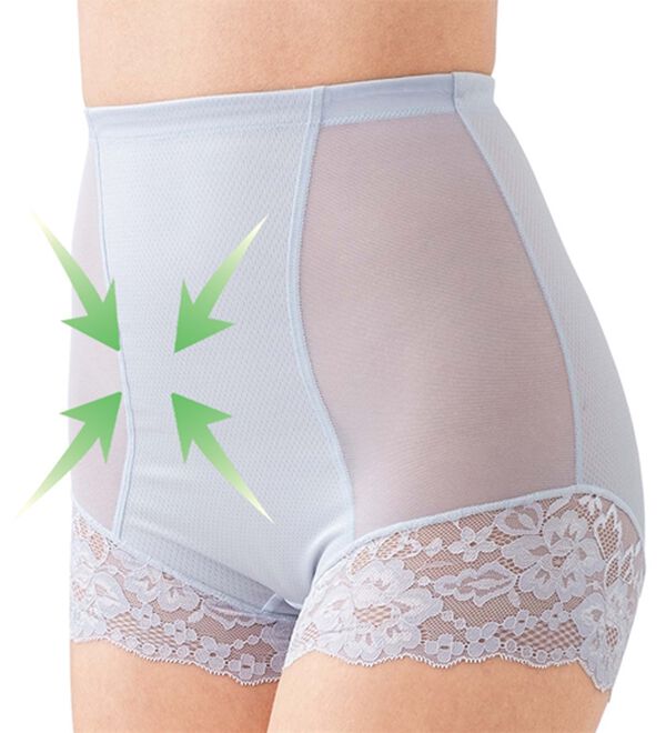 LAVIENNE（ラヴィエンヌ）の「【３色組】極薄メッシュでムレ知らずのお腹すっきりショーツ（ショーツ）」｜詳細画像