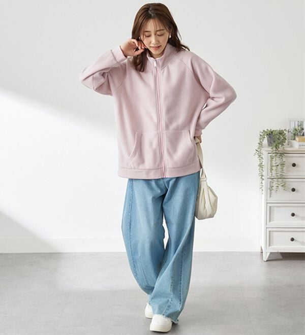 BELLUNA（ベルーナ）の「毎日着られる！快適フリースジップジャケット（その他カーディガン）」｜詳細画像