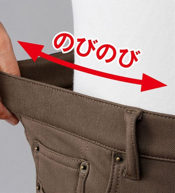 「【３本組】＜コムルヴァン・オム＞３６０&deg;のびのび楽暖パンツ（メンズフルレングスパンツ）」｜詳細画像