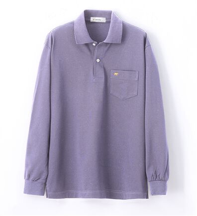 ラッセルノ　紫色 ポロシャツ メンズ ラッセルノ 紫色 ポロシャツ メンズ ラッセルノ ゴルフ用 ポロシャツ