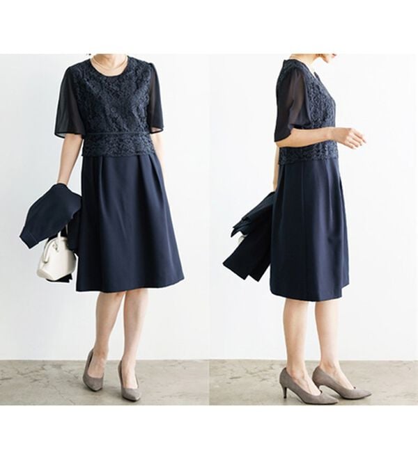 GeeRA（ジーラ）の「【入卒式/セレモニー】ツイード着回し５点セットスーツ　２ジャケット＆パンツ＆ワンピ（その他スーツ）」｜詳細画像