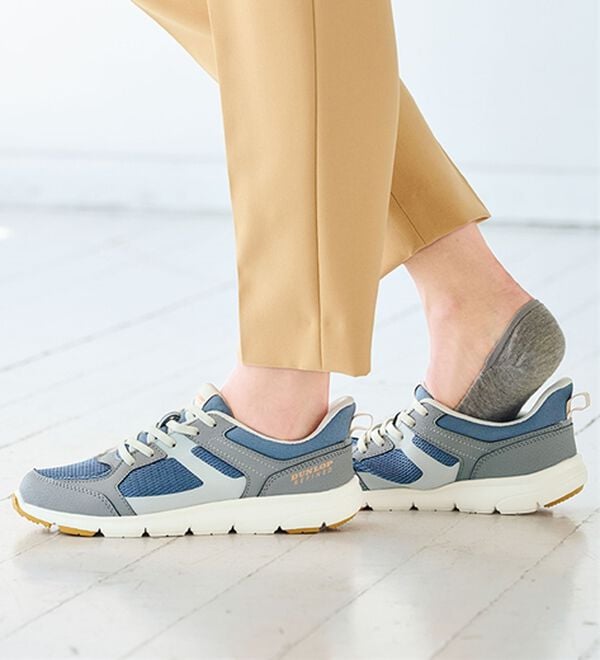 BELLUNA（ベルーナ）の「＜ダンロップリファインド＞さっと履けるスニーカー（スニーカー）」｜詳細画像