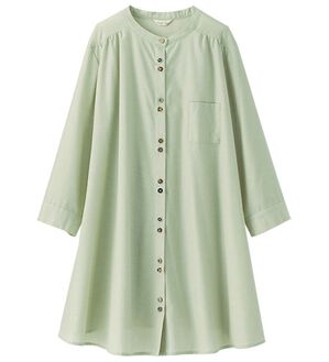 BELLUNA（ベルーナ）の「ＵＶ対策！多ボタンデザインシャツチュニック（チュニック）」｜詳細画像