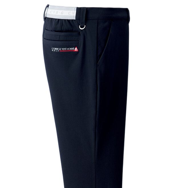 「【２本組】＜コムルヴァン・オム・ゴルフ＞お父さんの７得らくらくゴルフパンツ（メンズフルレングスパンツ）」｜詳細画像