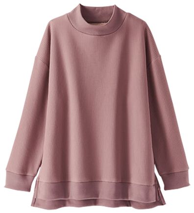 BELLUNA（ベルーナ）の「 【快適Ｌａｂ．】ワッフル素材裏ボアハイネックプルオーバー（カットソー）」