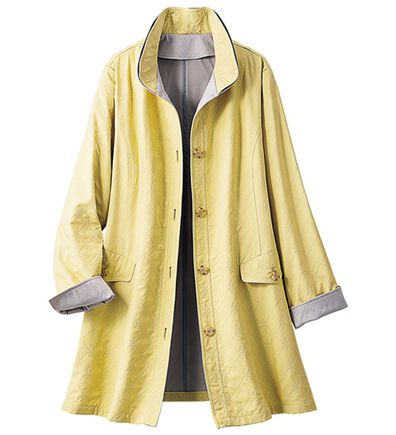 ルフラン（ルフラン）の「配色ピンソニック素材コート＜グラテル＞（ハーフコート）」