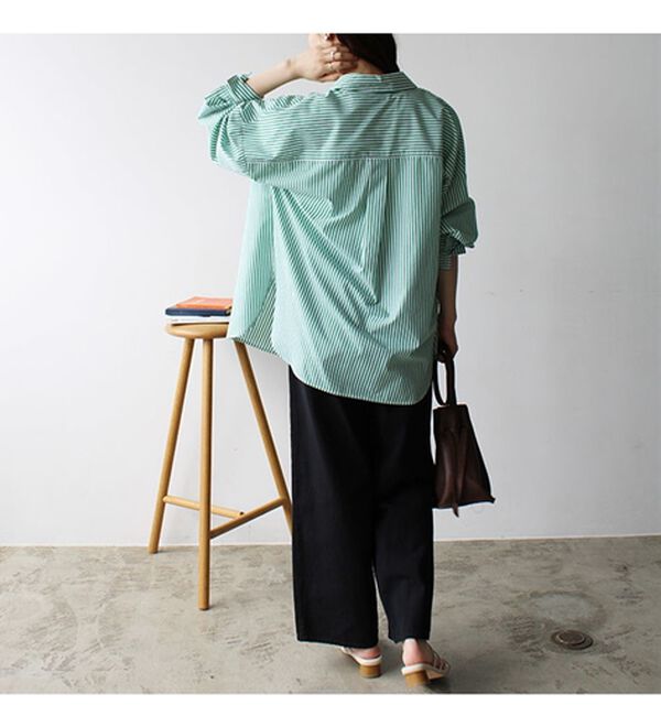 GeeRA（ジーラ）の「アソート柄オーバーサイズシャツ（シャツ）」｜詳細画像