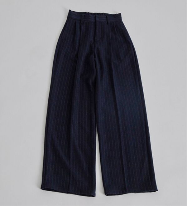 BELLUNA（ベルーナ）の「静電気防止加工！タックデザインワイドパンツ（ワイドパンツ・ガウチョ）」｜詳細画像