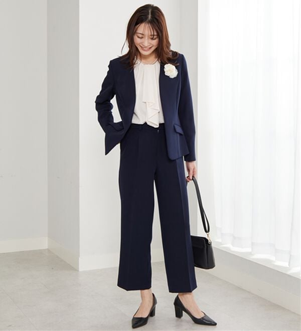 BELLUNA（ベルーナ）の「＜Ｃ／Ｓ＞ノーカラージャケット（ノーカラージャケット）」｜詳細画像