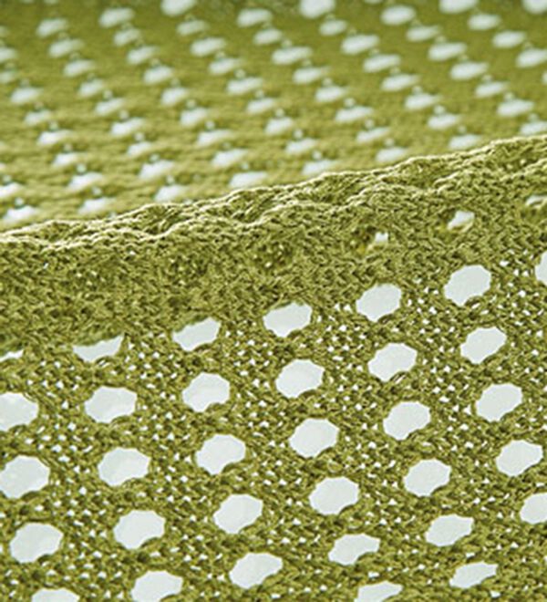 BELLUNA（ベルーナ）の「涼やか麻タッチメッシュニットプルオーバー（ニット・セーター）」｜詳細画像