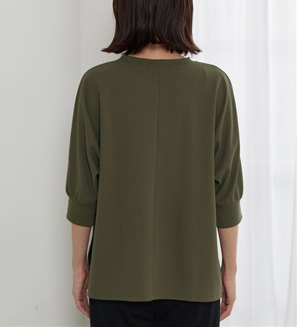 BELLUNA（ベルーナ）の「リブ切替ドルマンデザインプルオーバー（カットソー）」｜詳細画像