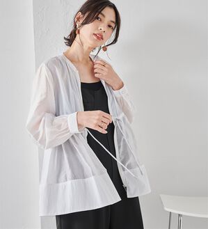 RANAN（ラナン）の「シアー切替ブルゾン（ブルゾン）」｜詳細画像