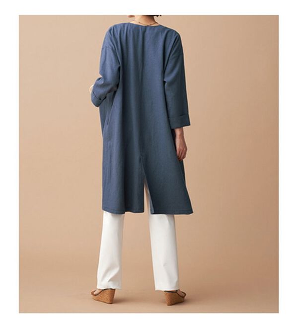 BELLUNA（ベルーナ）の「リネン混ロングカーディガン（その他カーディガン）」｜詳細画像