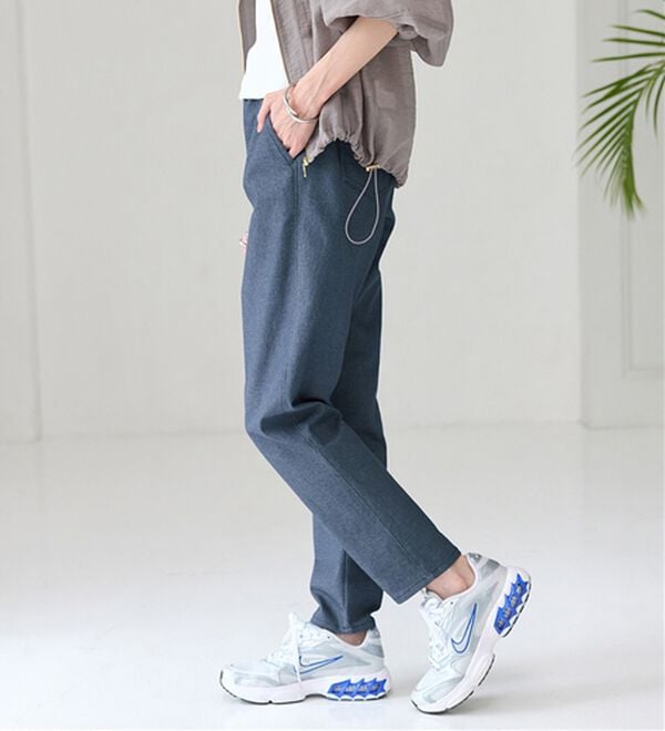 BELLUNA（ベルーナ）の「ゆるっとラクちん！万能パンツ（テーパードパンツ）」｜詳細画像