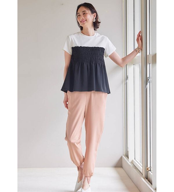 RANAN（ラナン）の「機能付き！裾スリットパンツ（フルレングスパンツ）」｜詳細画像