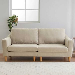 iellio（イエリオ）の「ベーシックソファ　Ｎａｂｕｒｉ＜１人掛・２．５人掛＞（ソファ）」｜グレー