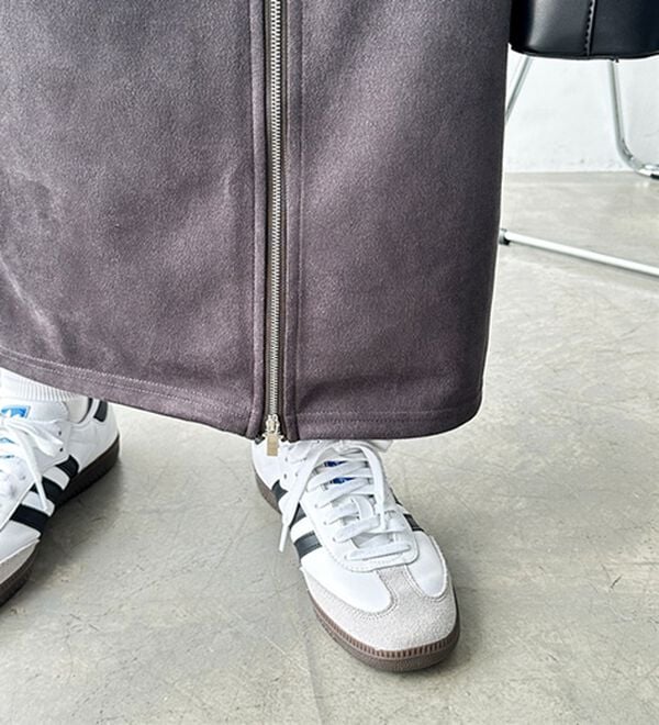 GeeRA（ジーラ）の「オープンファスナーストレートスカート（ロングスカート）」｜詳細画像