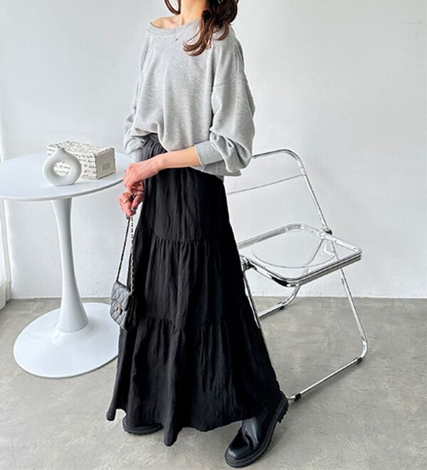 GeeRA（ジーラ）の「着回し自在！柔らか裏毛スウェット（カットソー）」｜詳細画像