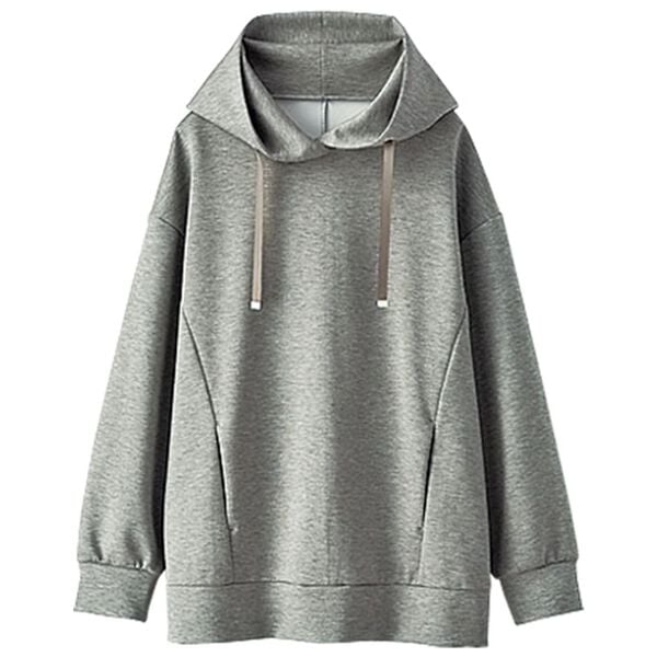 BELLUNA（ベルーナ）の「サイドジップ使いフードパーカー（パーカー）」｜詳細画像