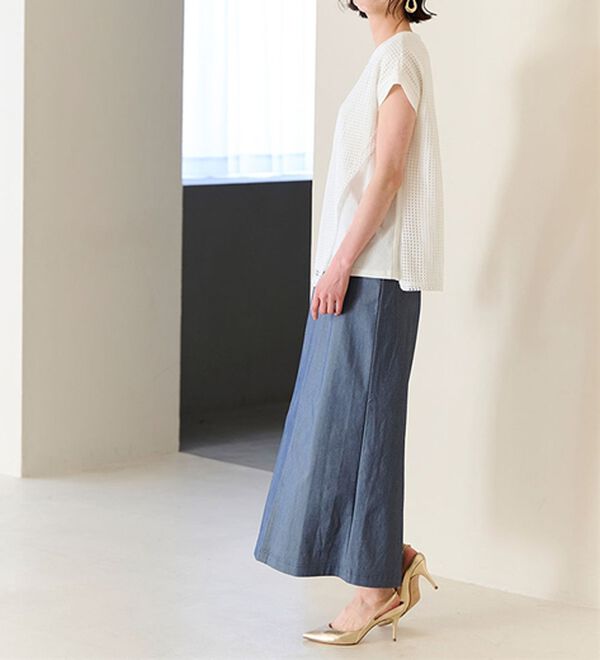 RANAN（ラナン）の「〈グラフェン〉ハイスペックストレッチナロ－スカート（ロングスカート）」｜詳細画像