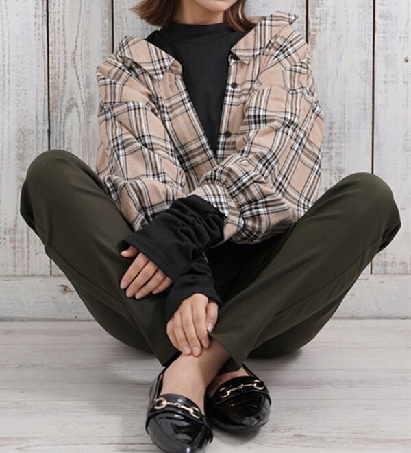 A HAPPY MARILYN（アハッピーマリリン）の「【Ｍ～８Ｌ】楽ちん暖かスキニーパンツ（スリム・スキニーパンツ）」｜詳細画像