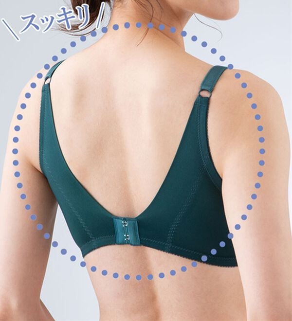 LAVIENNE（ラヴィエンヌ）の「大人の背中美ブラ＆ショーツ（ブラジャー）」｜詳細画像