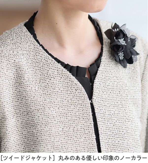 Viola e Viola（ヴィオラ エ ヴィオラ）の「【４点セット】入卒お任せ！２ジャケットワンピーススーツ（その他スーツ）」｜詳細画像