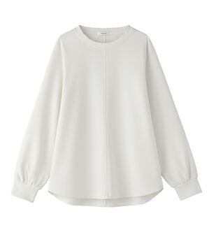 BELLUNA（ベルーナ）の「きれい見えジョーゼット素材Tブラウス（ブラウス）」｜詳細画像