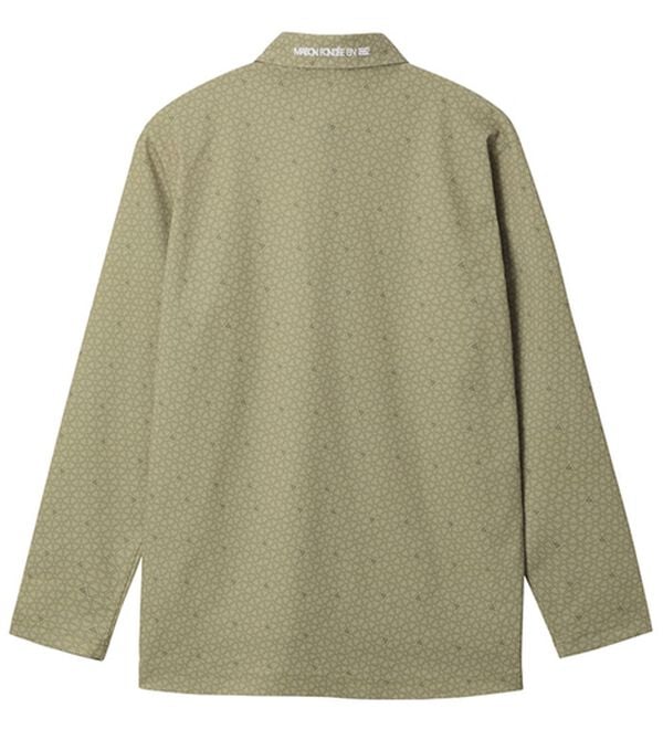 「ＬＣＳ）トライアングルプリント長袖シャツ（メンズポロシャツ）」｜詳細画像