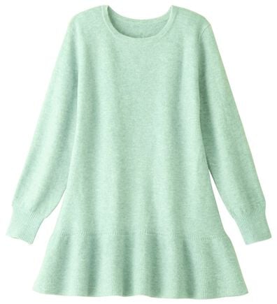 alotta（アロッタ）の「裾フリルニットチュニック（チュニック）」