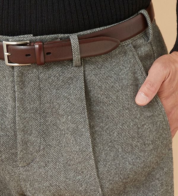 「ツイード調ストレッチセットアップ（ビジネススーツ）」｜詳細画像