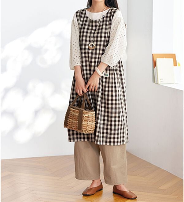 BELLUNA（ベルーナ）の「＜ｍｏｚ＞袖切替プルオーバー（カットソー）」｜詳細画像