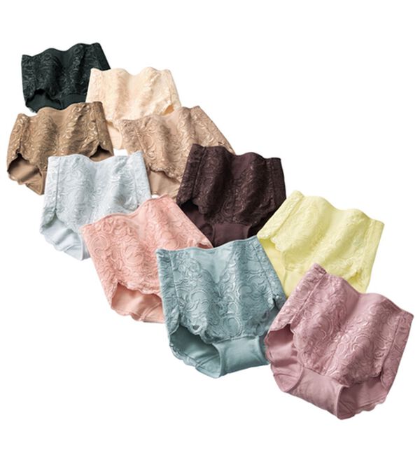 LAVIENNE（ラヴィエンヌ）の「レースがうれしいたっぷりショーツ　単品（ショーツ）」｜詳細画像