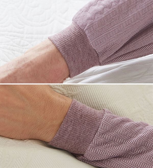 「魔法瓶のように包まれる暖かさのキルトパジャマ（メンズルームウェア）」｜詳細画像