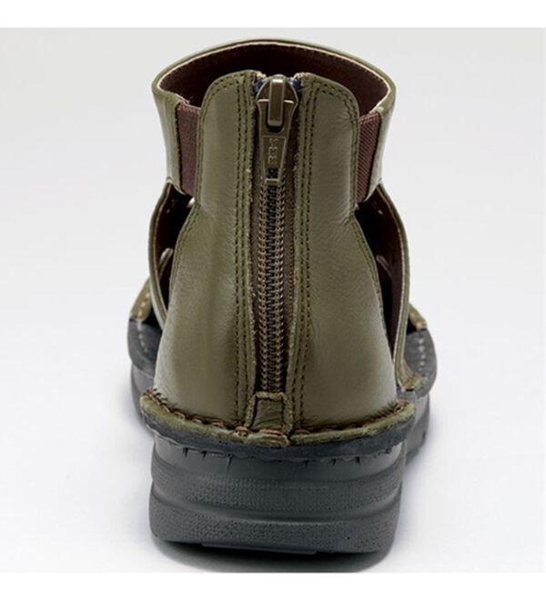 BELLUNA（ベルーナ）の「４Ｅ牛革パンチングハイカットシューズ（サンダル・ミュール）」｜詳細画像