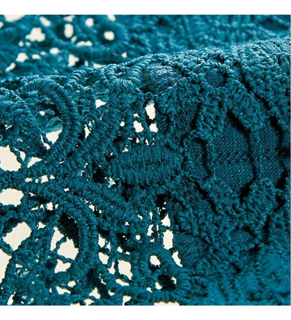 BELLUNA（ベルーナ）の「【２枚組】袖レースジャカードチュニック（チュニック）」｜詳細画像