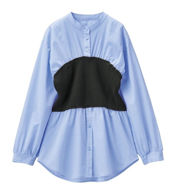 RANAN（ラナン）の「ビスチェドッキングシャツ（シャツ）」｜詳細画像