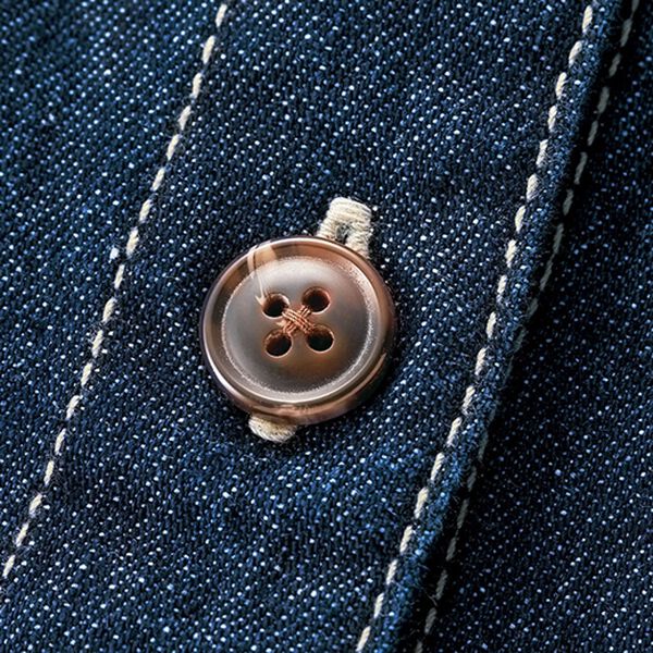 極美品♡ルネ♡フロントフリル　デニムワンピース 極美品♡ルネ♡フロントフリル デニムワンピース