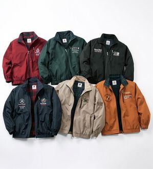 「ブランドデザイン裏フリースブルゾン（メンズブルゾン）」｜詳細画像