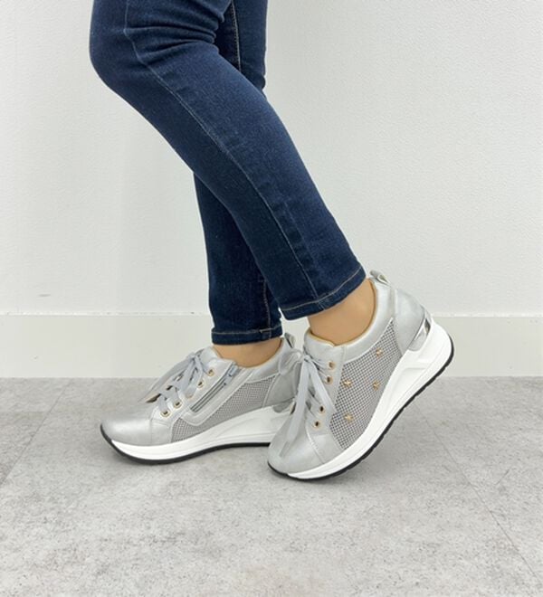 4E星モチーフ付サイドメッシュスニーカー - ベルーナ【公式】