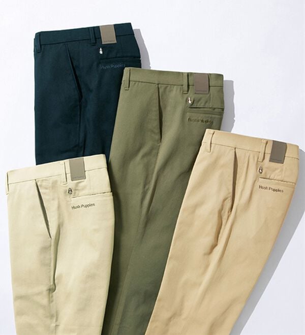 「＜ハッシュパピー＞らくらくデザインチノパンツ（メンズチノパンツ）」｜詳細画像