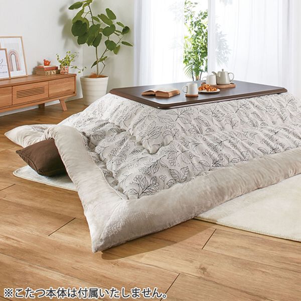 「シェニールジャカード織こたつ掛布団（こたつ布団）」｜詳細画像