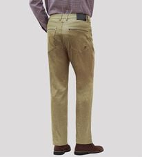 「【３本組】＜コムルヴァン・オム＞新定番！杢調ストレッチパンツ（メンズフルレングスパンツ）」