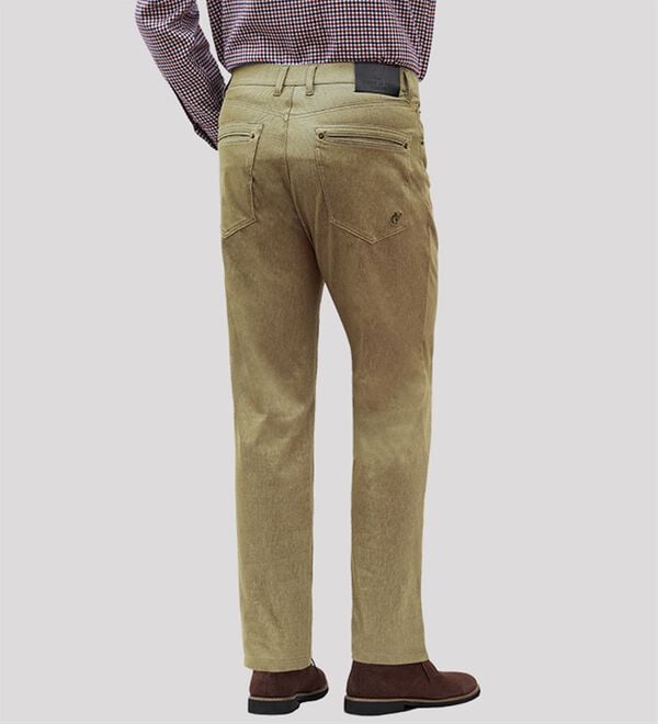 「【３本組】＜コムルヴァン・オム＞新定番！杢調ストレッチパンツ（メンズフルレングスパンツ）」｜詳細画像