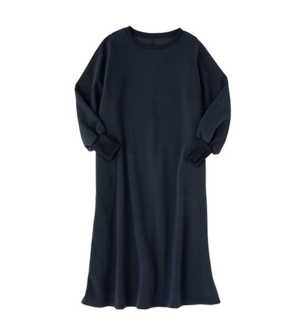 Viola e Viola（ヴィオラ エ ヴィオラ）の「あったか裏起毛ゆるワンピース（カットソーワンピース）」｜詳細画像