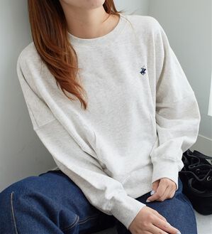 Viola e Viola（ヴィオラ エ ヴィオラ）の「【ビバリーヒルズポロクラブ】コクーンシルエットスウェット（カットソー）」｜オートミール