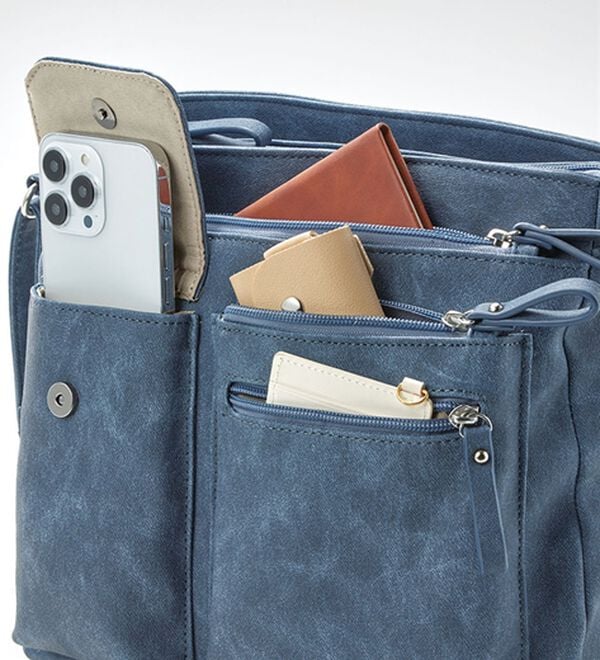 BELLUNA（ベルーナ）の「デニム調多ポケットショルダー（ショルダーバッグ）」｜詳細画像