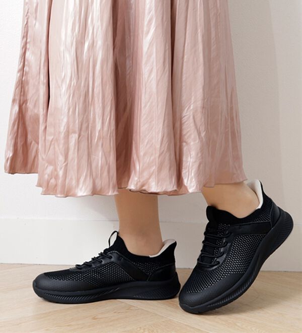 BELLUNA（ベルーナ）の「＜Ｓｏｉｔｔｏ　Ｍｅ＞洗えるニットスニーカー（スニーカー）」｜詳細画像